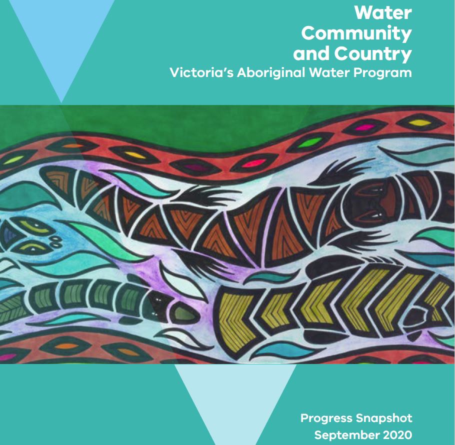 Cover image of the Water, Community & Country progress report